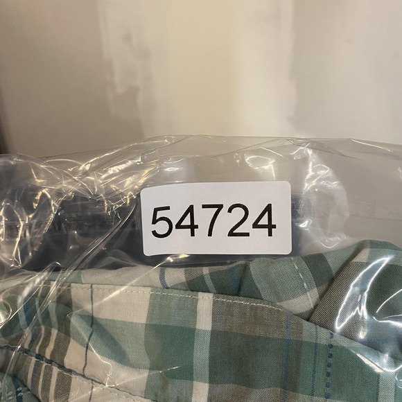 Kuhl Popover Shirt Womens Large Green Plaid Roll Tab Sleeve Tencel Lightweight - Picture 12 of 13